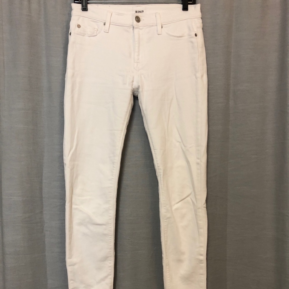 Hudson White Jeans